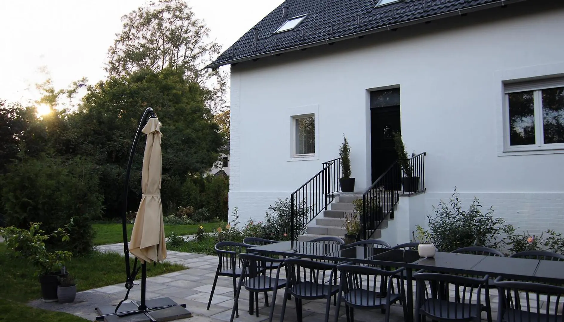 度假居 Haus Mit Pool, Garten Und Gym In 柏林